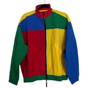 Rowing Blazers Primary Colorblock Windbreaker Jacket NWT Small